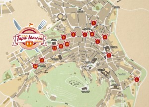 mapa ruta tapa